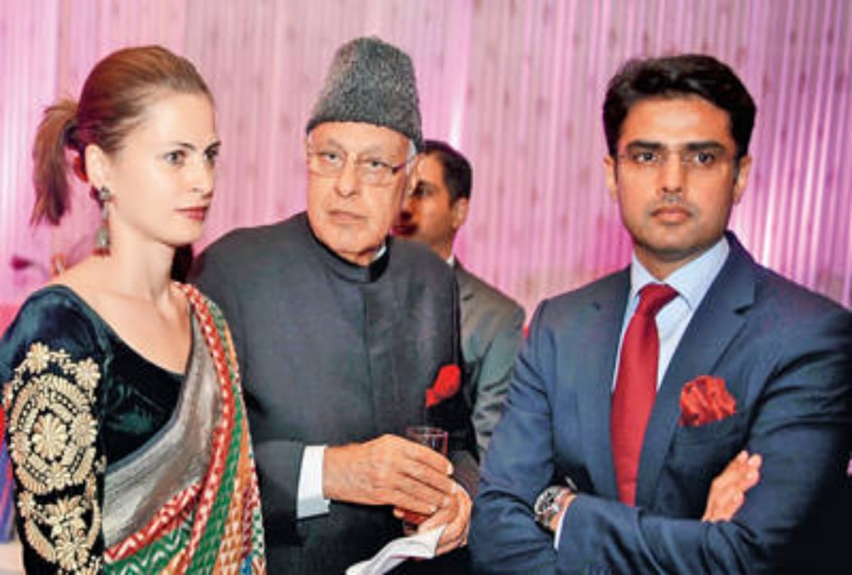Rajasthan Deputy CM Sachin Pilot love story with sarah abdullah