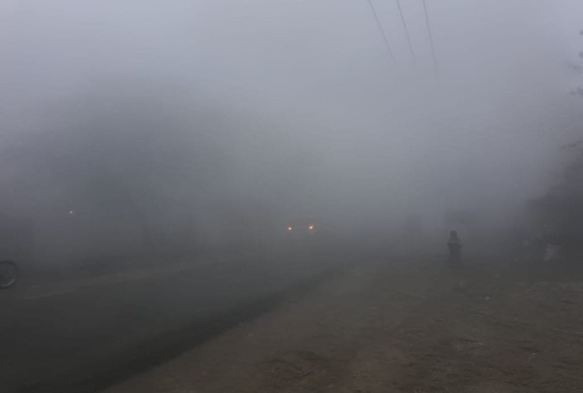 Weather Forecast heavy fog in agra