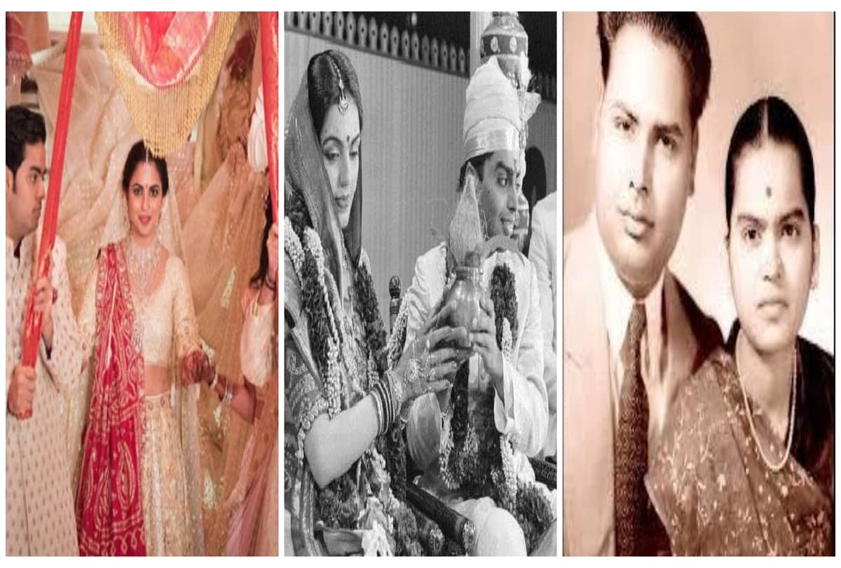 Isha Ambani's father Mukesh Ambani and grandfather Dhirubhai Ambani marriage story
