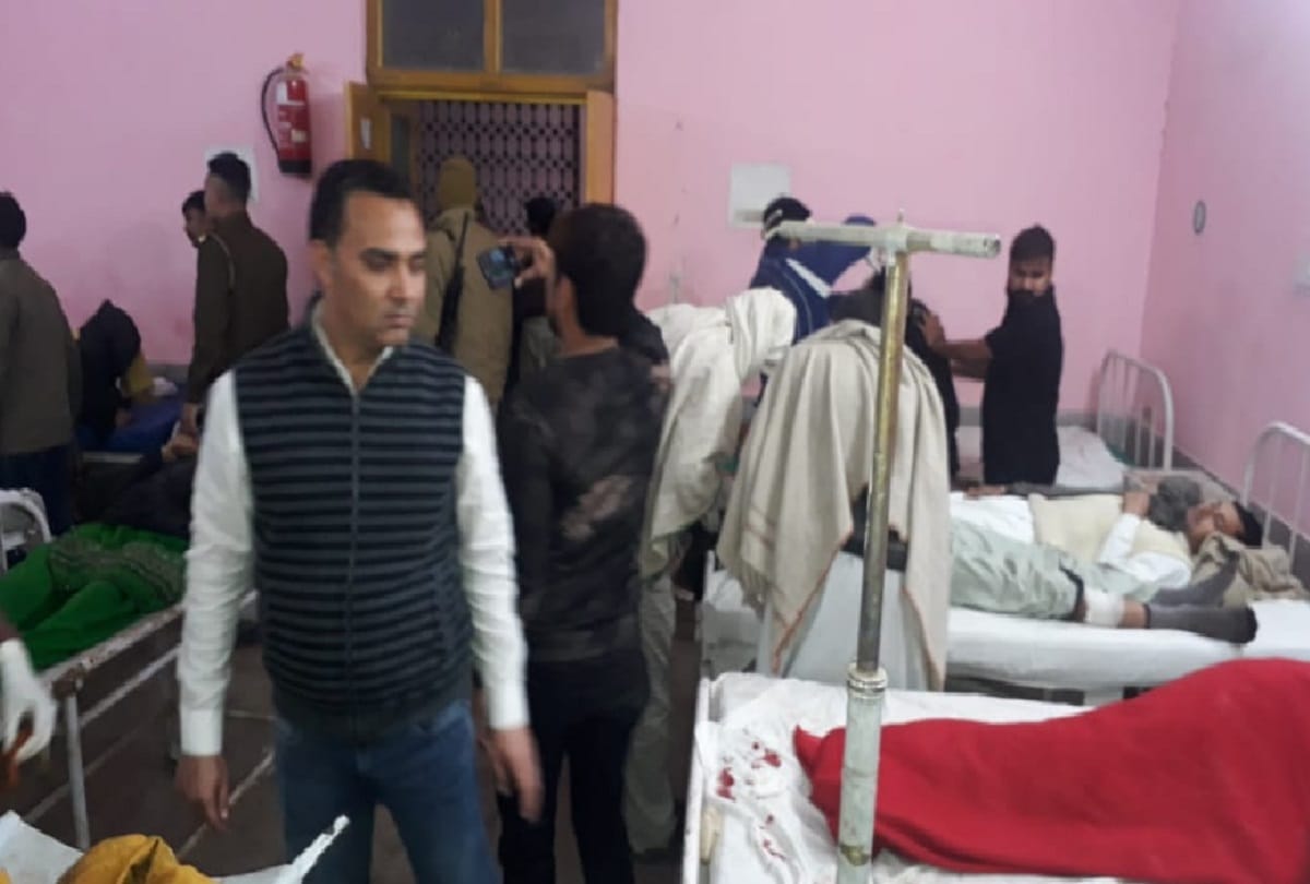 Shamli, woman killed in car accident, and twenty peoples injured