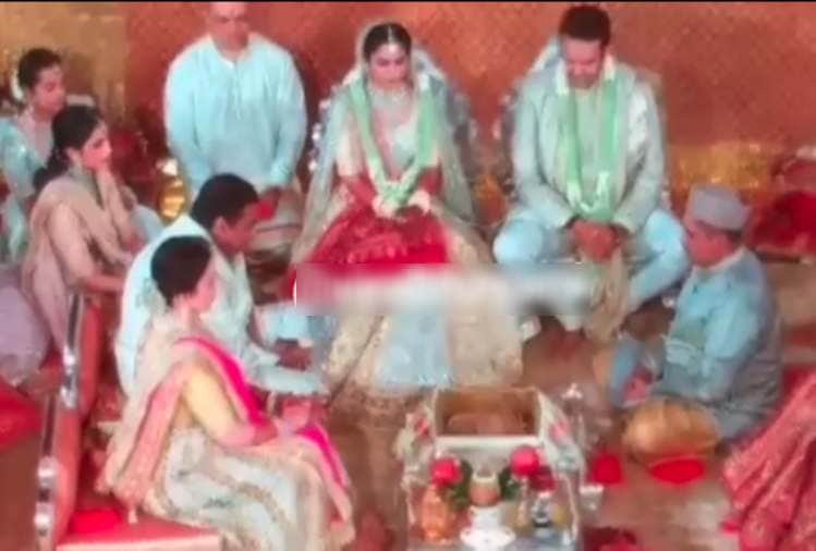 amitabh bachchan gave emotional speech at isha ambani wedding before kanyadan