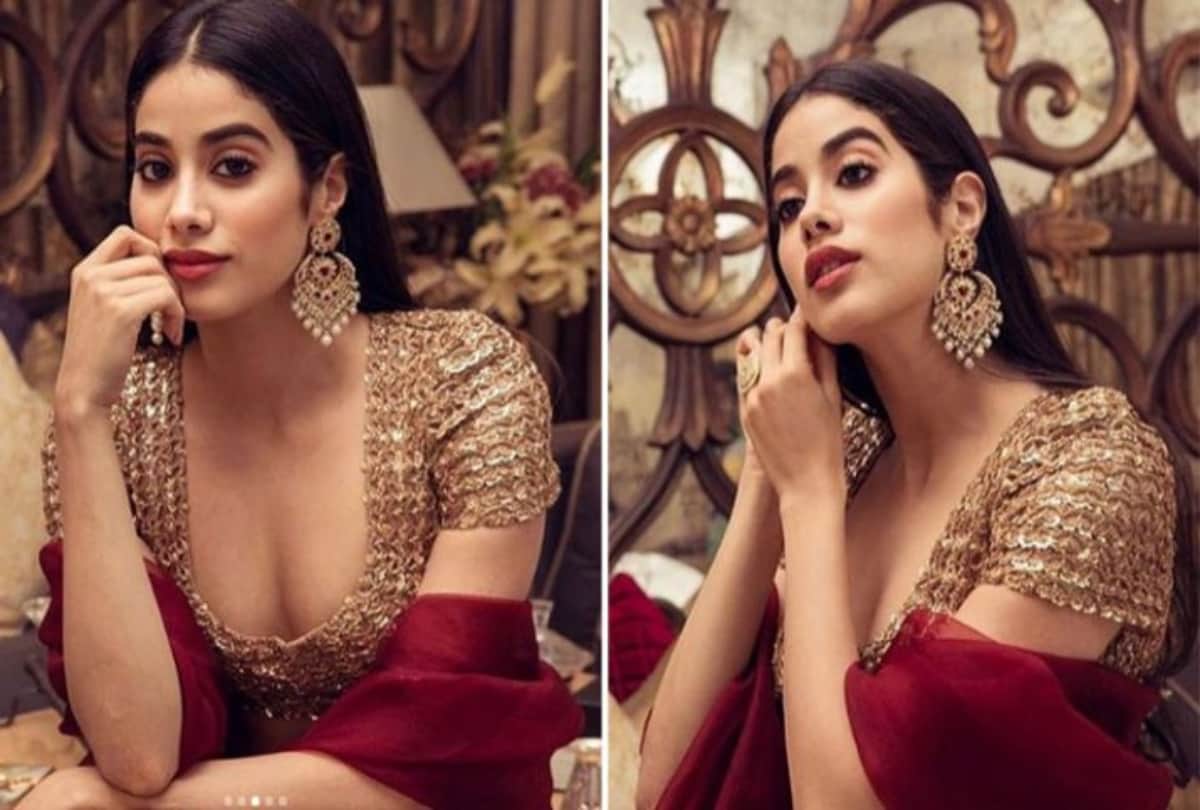 We cannot look away from Janhvi Kapoor beautiful lehenga