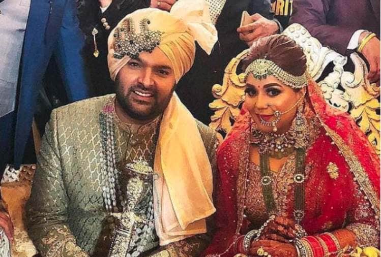 kapil sharma and ginni chatrath wedding photos look at the video also
