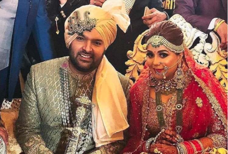 kapil sharma and ginni chatrath wedding photos look at the video also