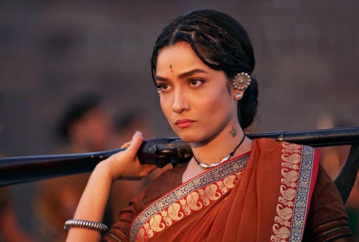 Ankita lokhande Look Viral From The Sets Of kangana ranaut Manikarnika