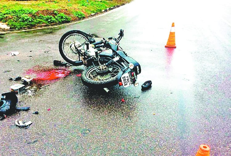 A person died in road accident in Chandigarh