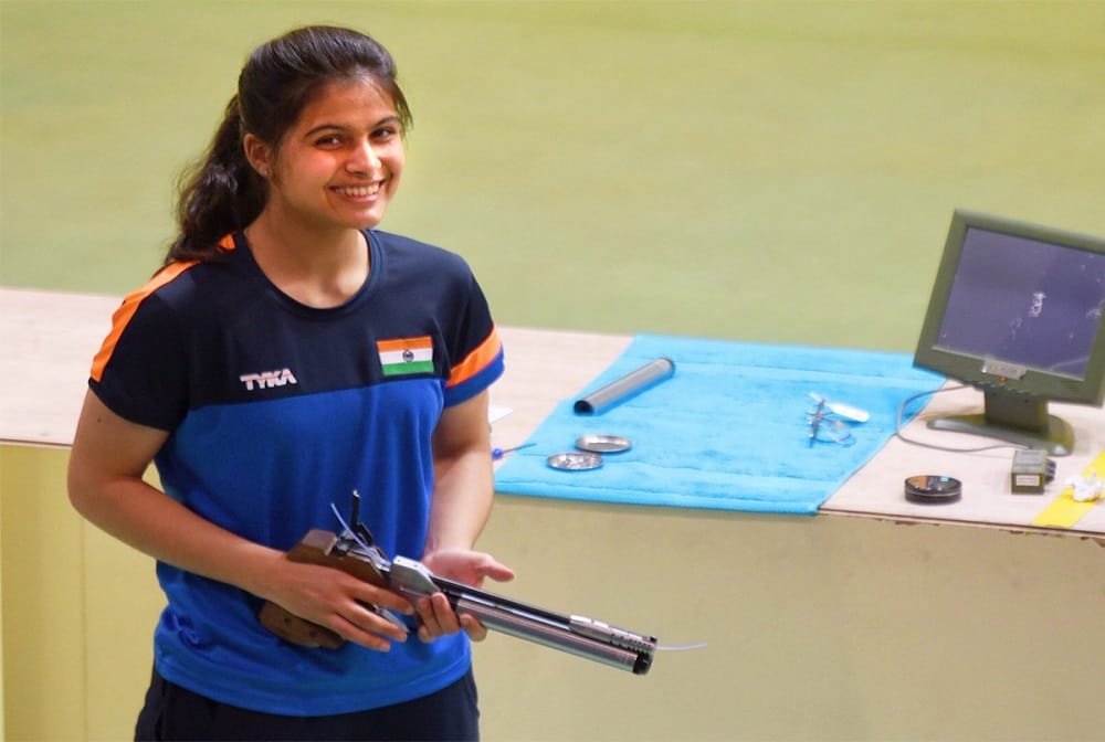 manu bhaker says my Aim is to secure Olympic quota place