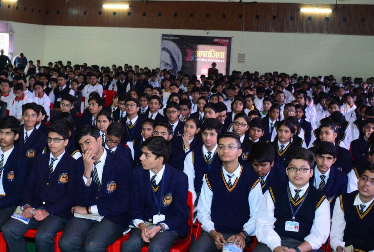 police ki pathshala in Montfort Inter College of lucknow