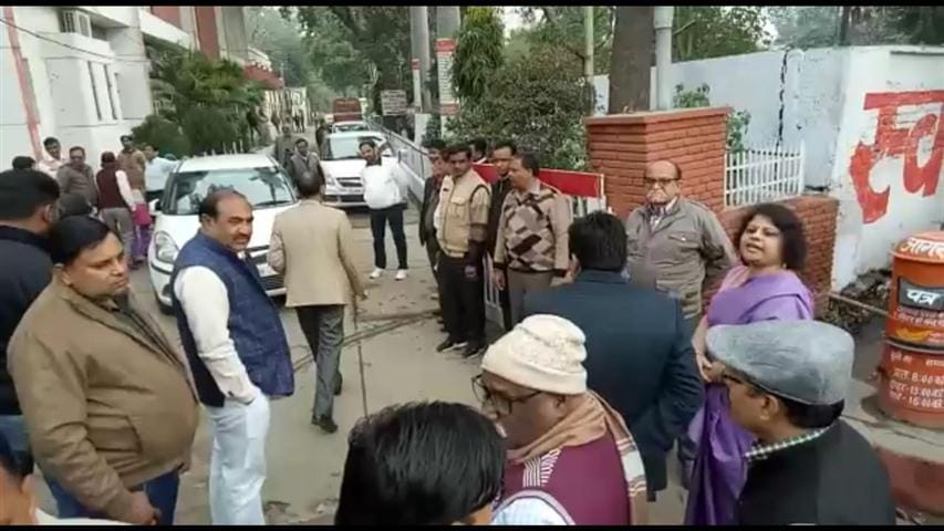 Seeing saffron colored letter box, PMG