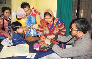 Cold diarrhea attack on children