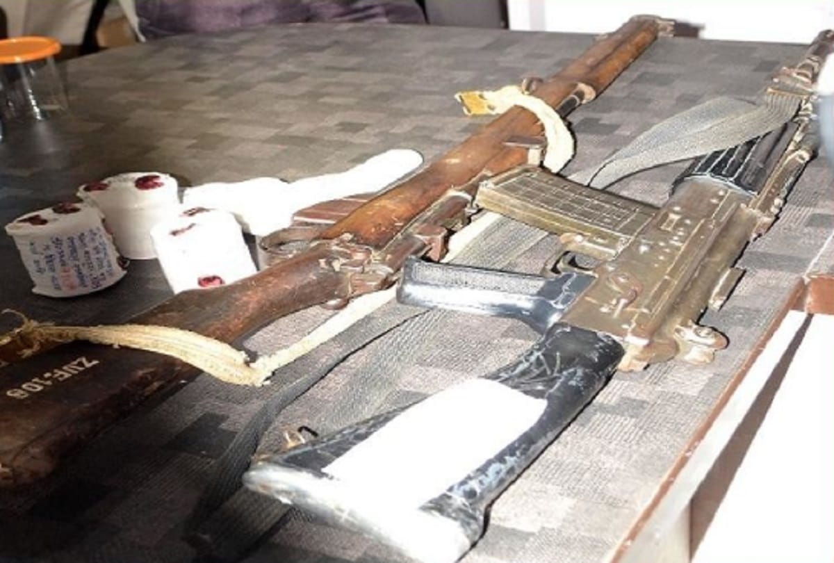illegal rifle factory operating in dairy situated in jungle caught 4 held