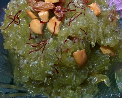 New Year 2019: Know how to make step by step delicious capsicum halwa
