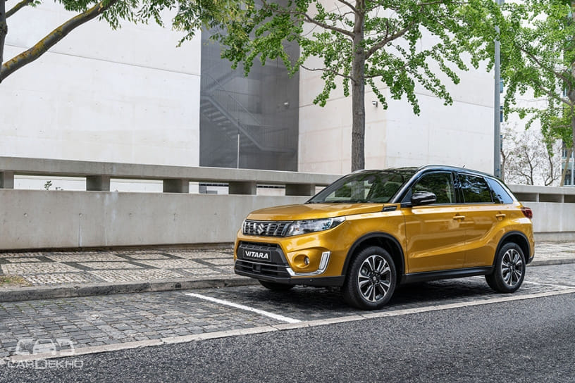Maruti suzuki grand Vitara launching in India to compete tata harrier hyundai creta and Zeep Compass