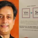 shashi tharoor viral wedding card