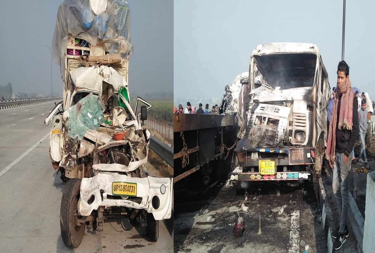 two man died in road accident at Eastern Peripheral Express Way
