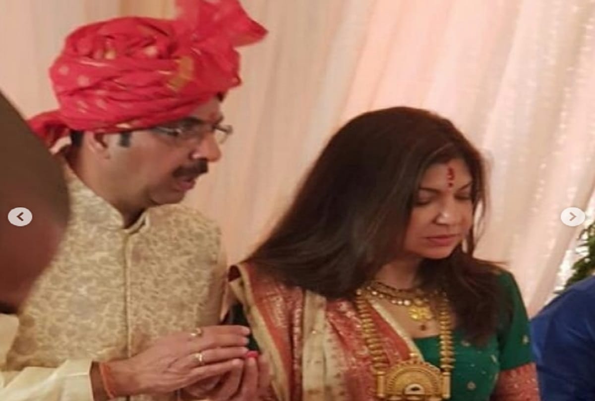 alka yagnik daughter syesha gets married with boyfriend