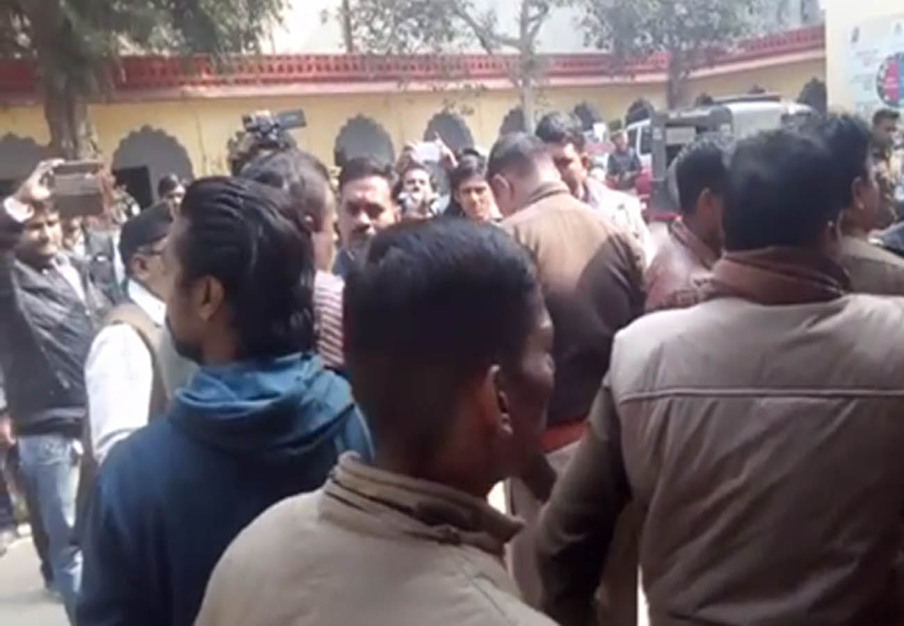 violence during Kamal sandesh yatra of BJP kanpur