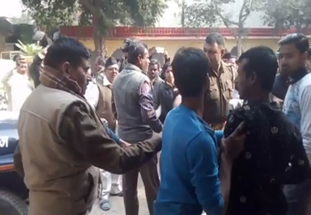 violence during Kamal sandesh yatra of BJP kanpur