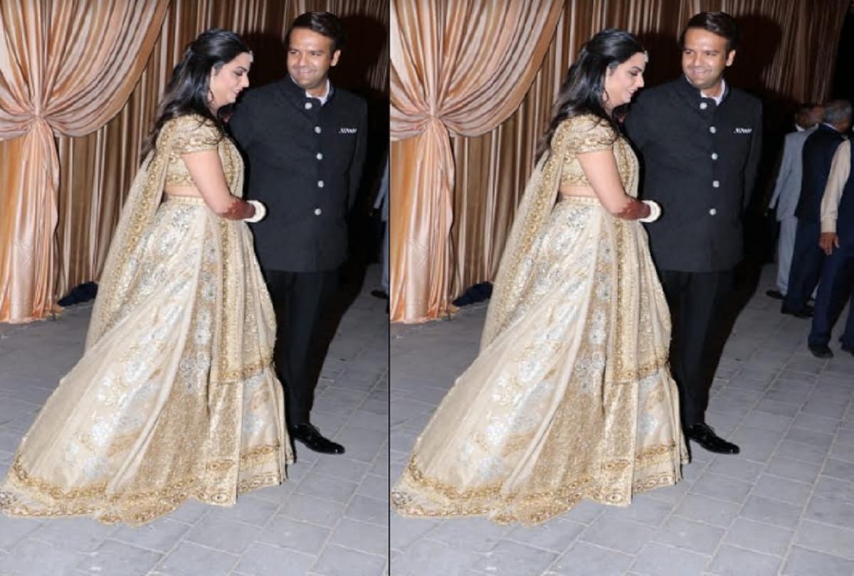isha and anand piramal mumbai reception photos here