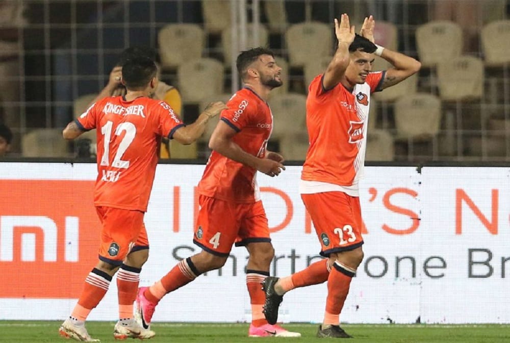 Goa fc beat NorthEast United by 5-1 in isl 2018 