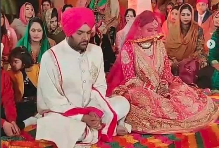 kapil sharma and ginni chatrath anan karaj ceremony photo viral