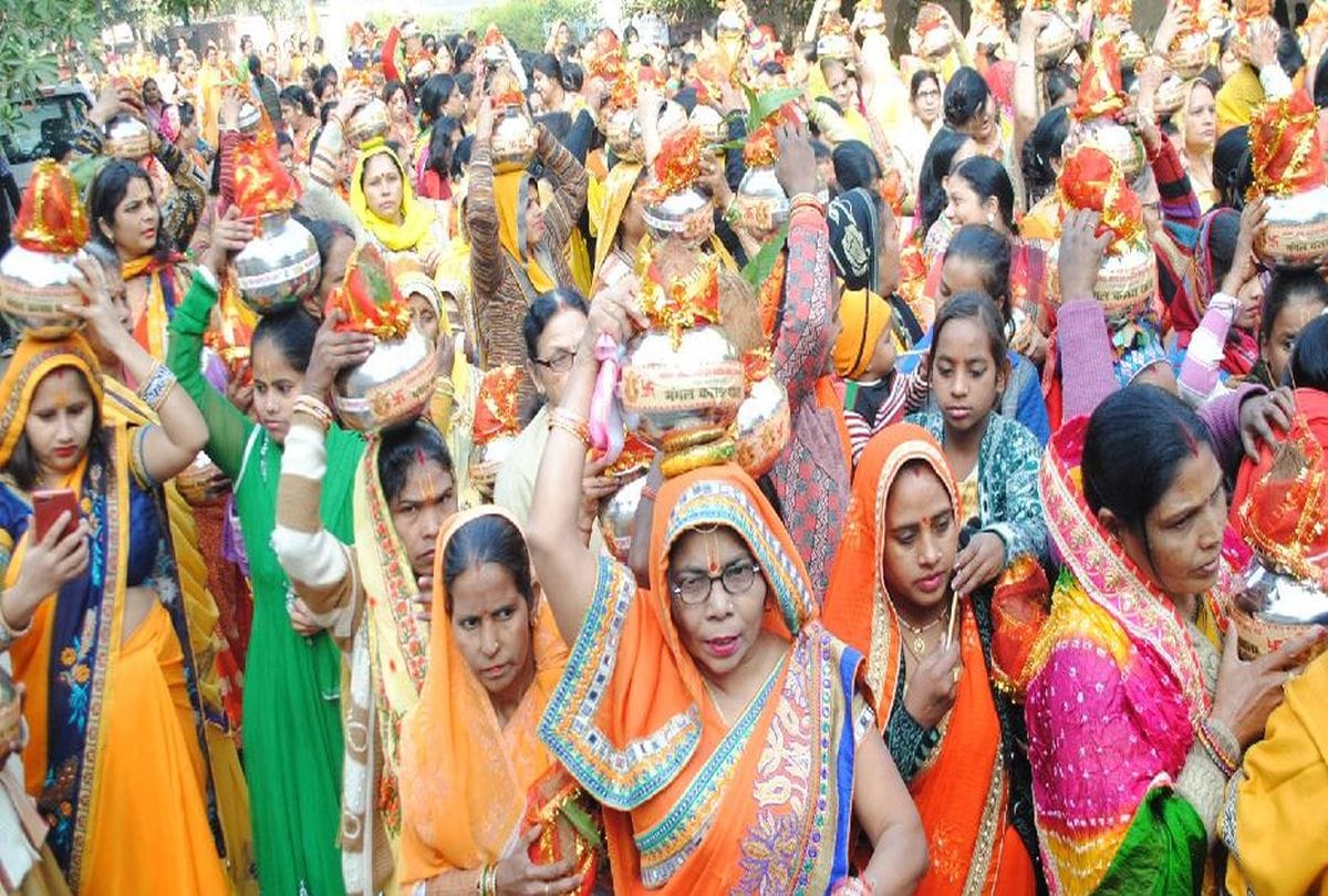 sri bhagwat katha start in jaipur house agra