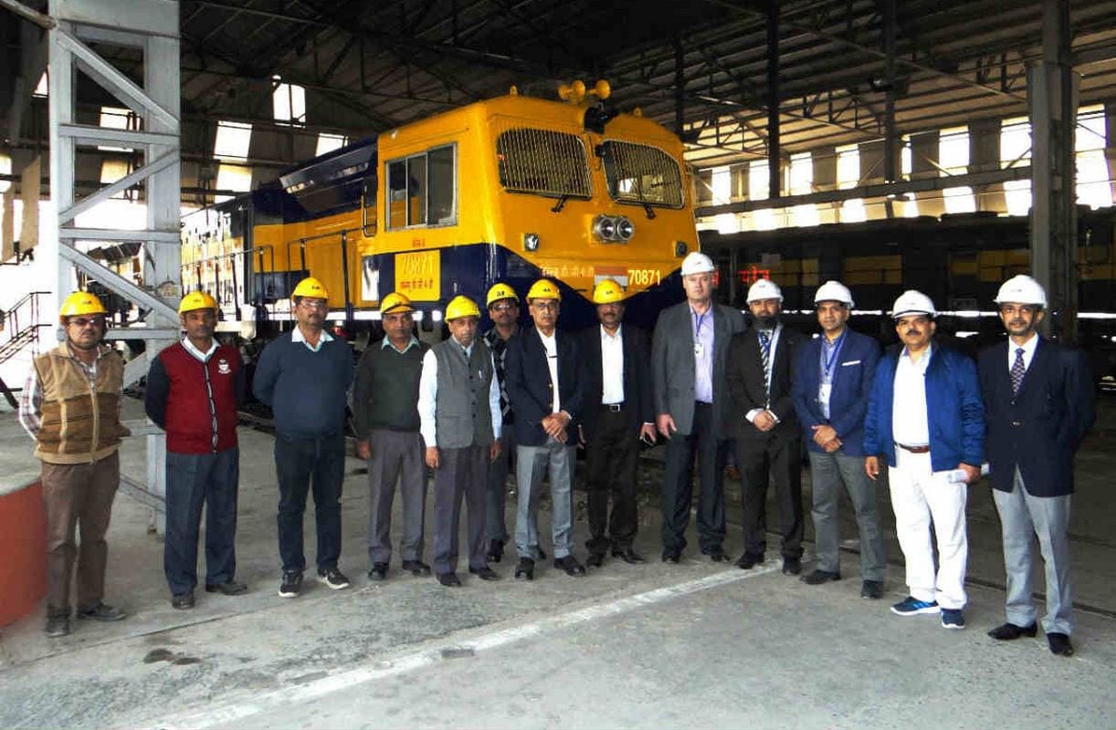varanasi direka will import rail engine to UAE