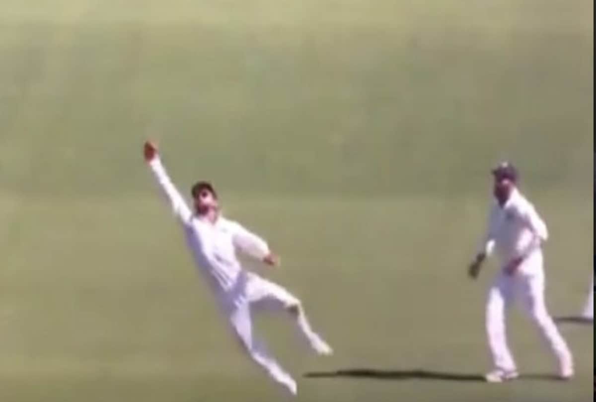 VIDEO: Virat Kohli takes stunning one handed catch in Perth, Now trending on Twitter