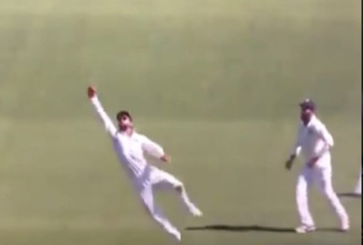 VIDEO: Virat Kohli takes stunning one handed catch in Perth, Now trending on Twitter
