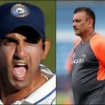 Gautam Gambhir questions on Ravi Shastri’s achievements