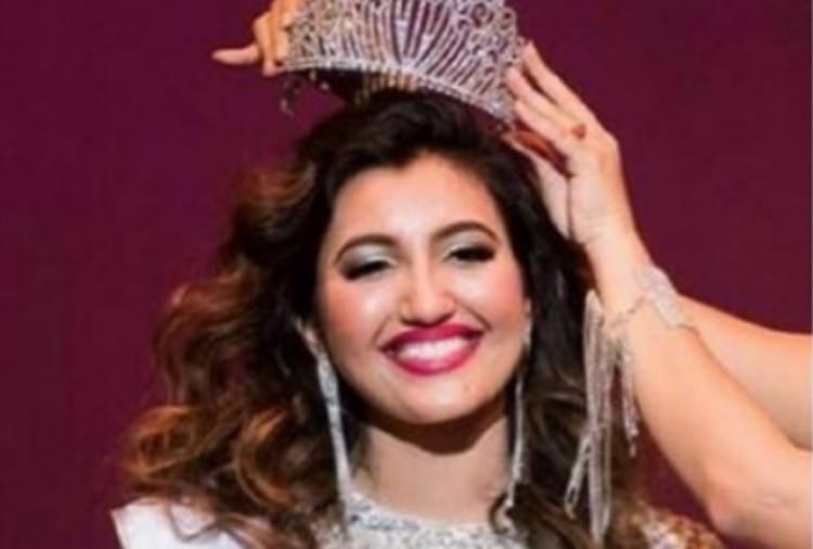 shri saini crowned miss india worldwide in USA