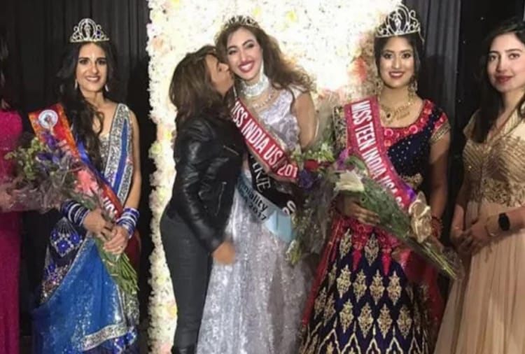 shri saini crowned miss india worldwide in USA