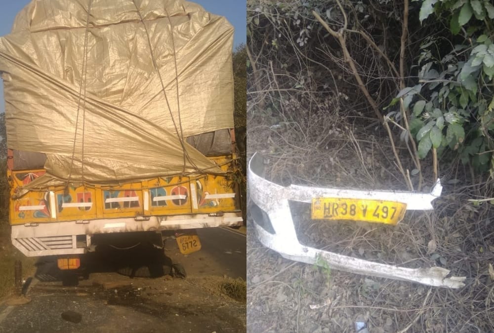 two died in an accident in ambedkarnagar.