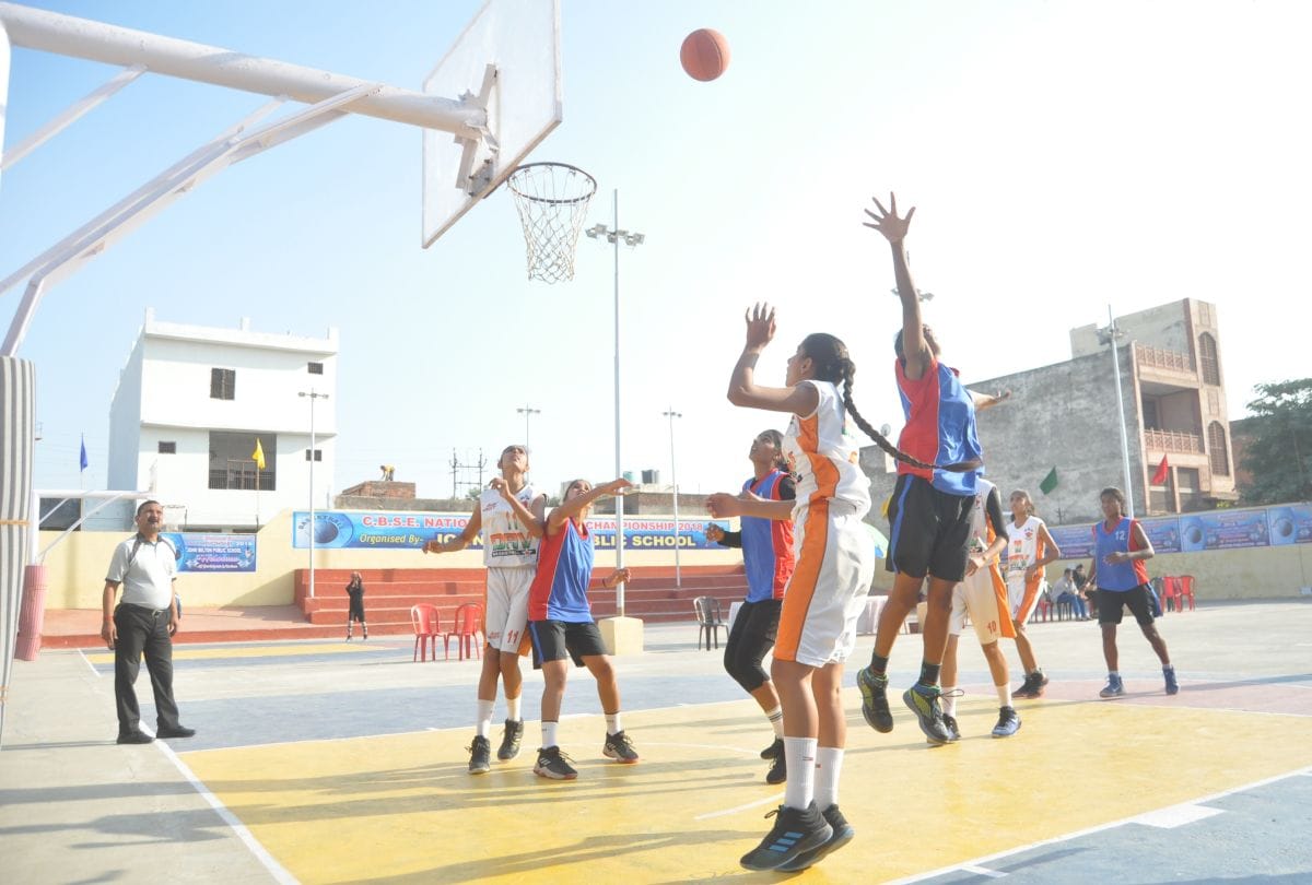 Cbse national basketball championship in agra