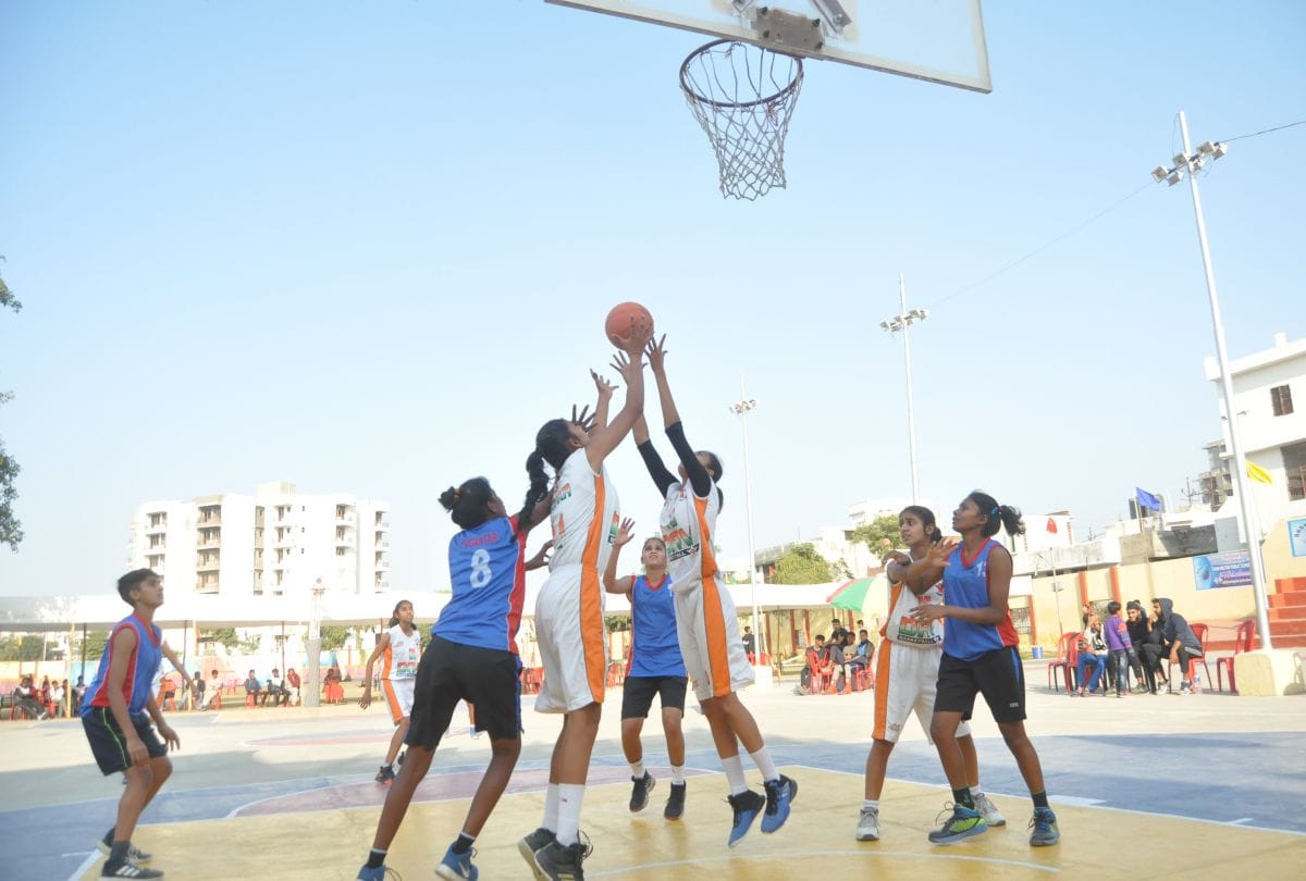 Cbse national basketball championship in agra