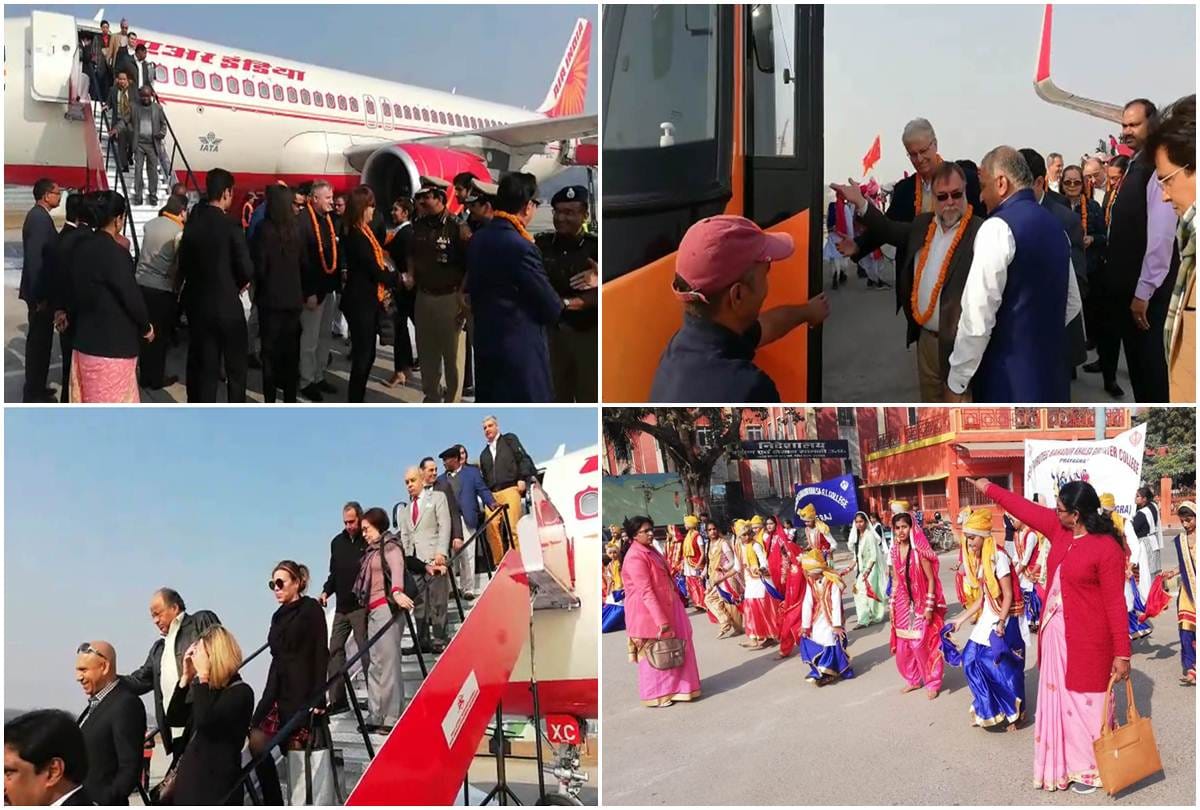 Prayagraj Kumbh 2019, diplomats arrived at Sangam