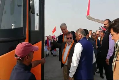 Prayagraj Kumbh 2019, diplomats arrived at Sangam