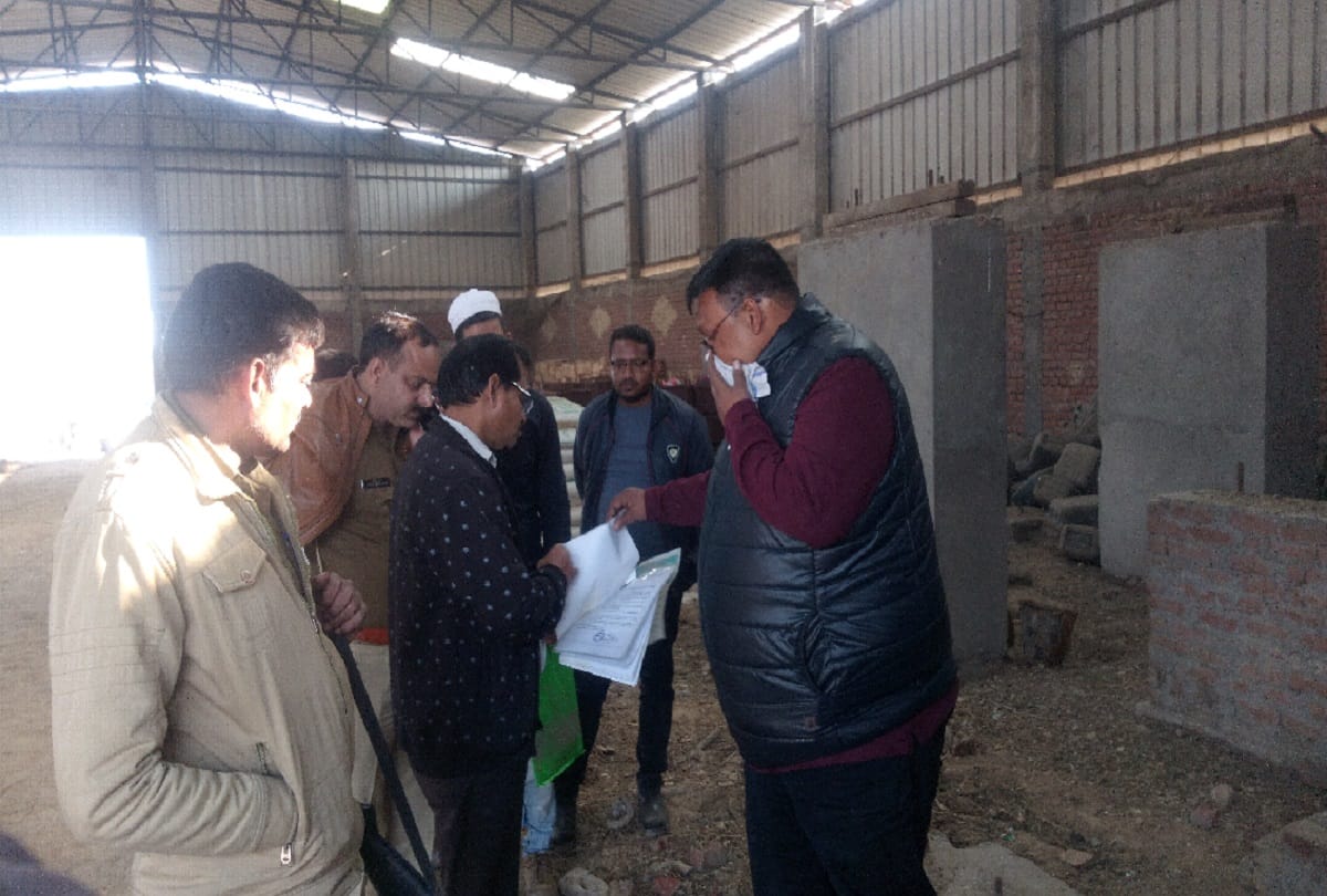 Raid on Meat factories in Meerut at uttar pradesh