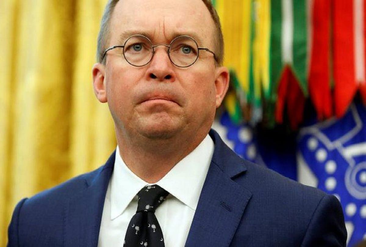 US President Donald Trump says budget director Mick Mulvaney will serve as acting chief of staff