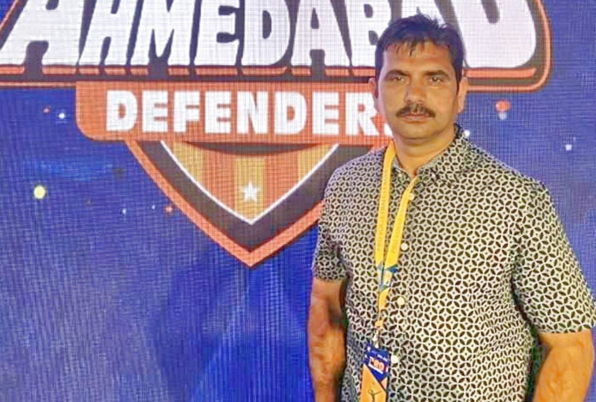 Pro Volleyball league Ahmedabad defenders coach devender from rohru shimla