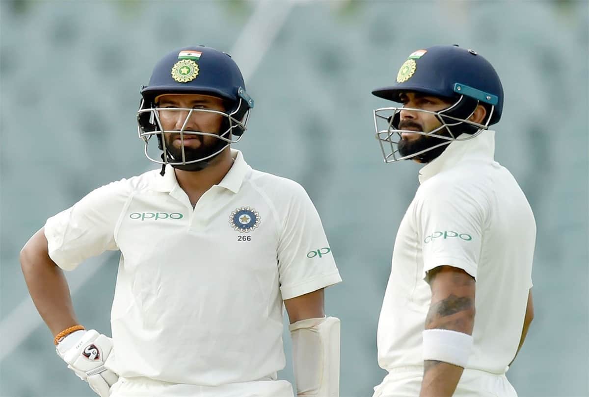 cheteshwar pujara hits 17th ton and creates record