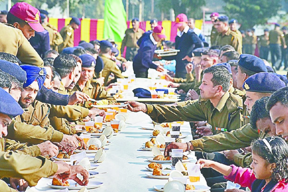 RVC center meerut Celebrated its raising day with patriotism