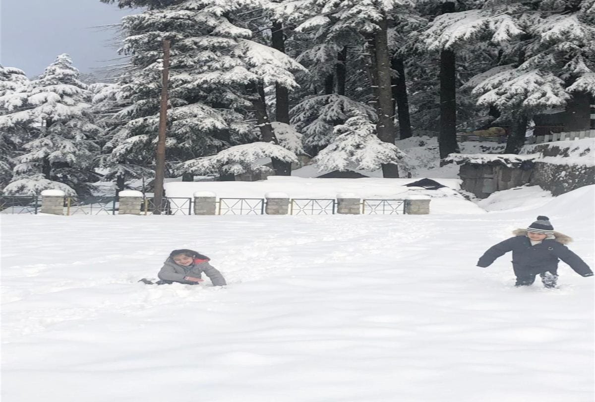 intense cold wave in himachal after snowfall and lakhs Frozen