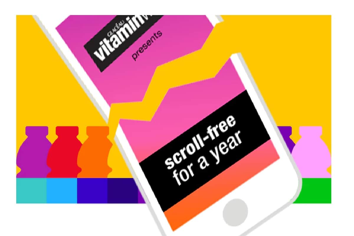 Vitaminwater is offering 71 lakh if you stop using smartphones for a year