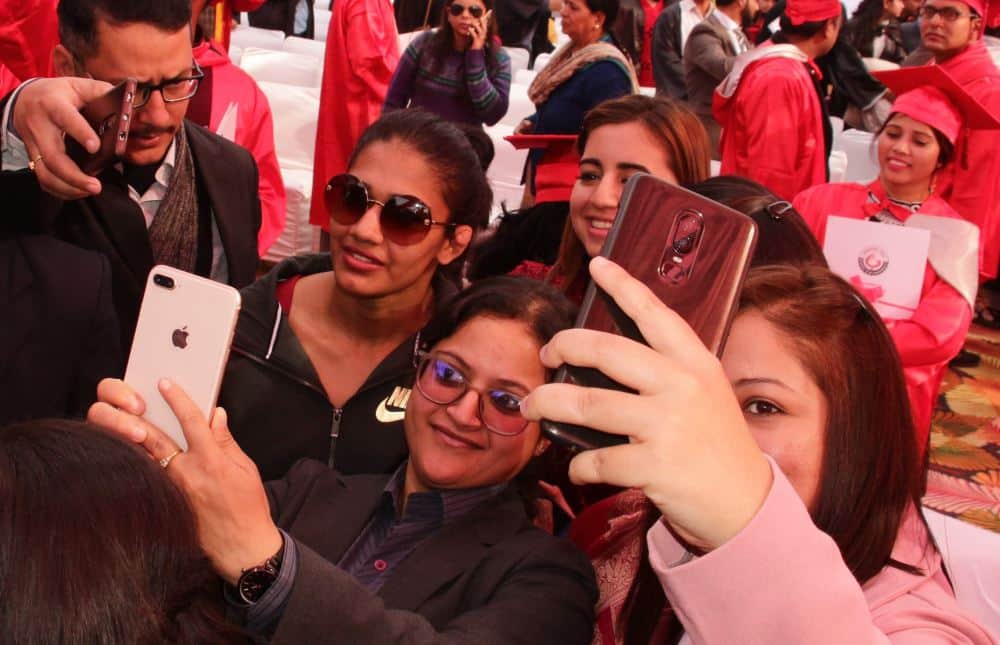 International Wrestler Babita Phogat become graphic era university sports Ambassador