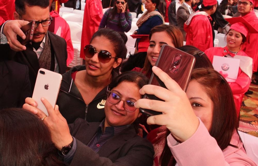 International Wrestler Babita Phogat become graphic era university sports Ambassador