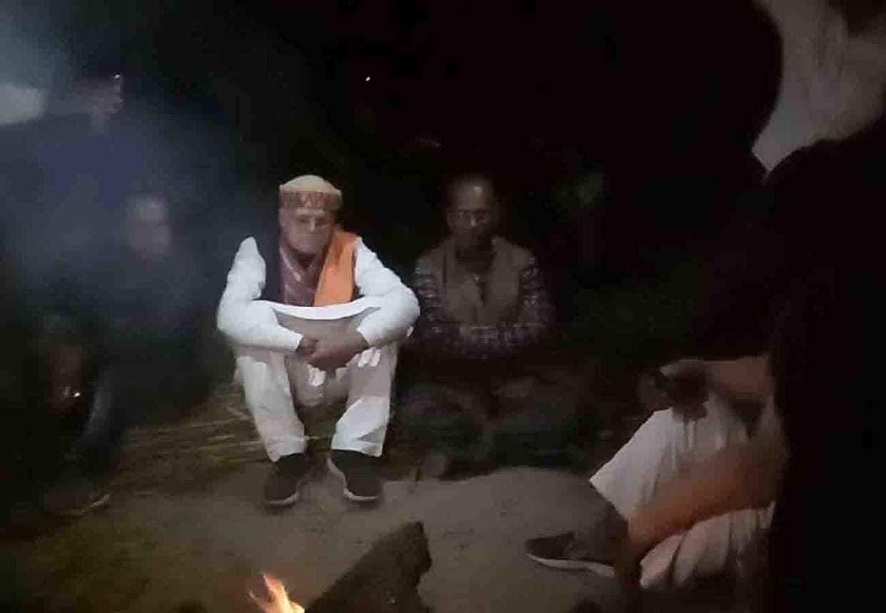 BJP MLA Chandrika Prasad Upadhyay on strike