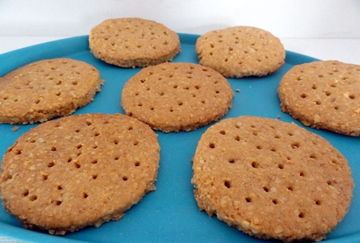 : Biscuit prepared in Allahabad University in the market containing high protein and high iron elements