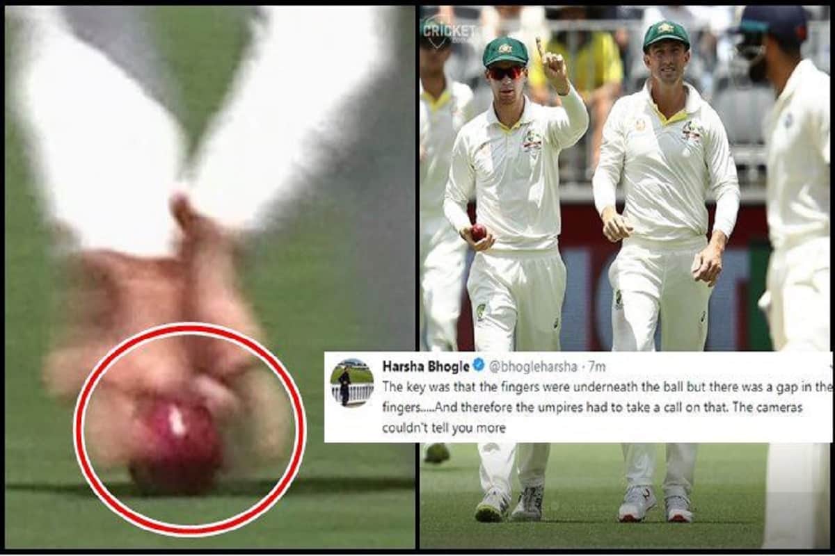 virat kohli controversial dismissal by peter handscomb video viral