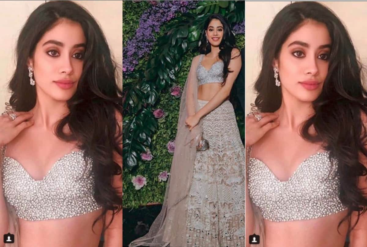 We cannot look away from Janhvi Kapoor beautiful lehenga